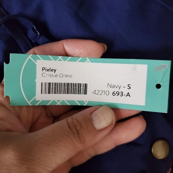Stitchfix Crissie dress navy new with tags - Picture 2 of 7